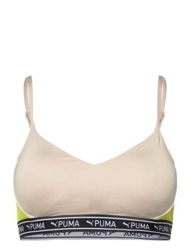 Move Strong Bra Sport Bras & Tops Sports Bras - All Beige PUMA