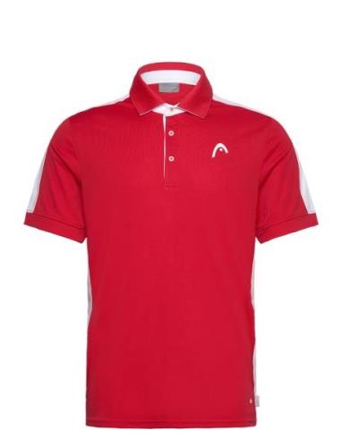 Slice Polo Shirt Men Tops Polos Short-sleeved Red Head