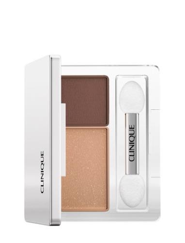 All About Shadow Duo Øyenskygge Palett Sminke Nude Clinique