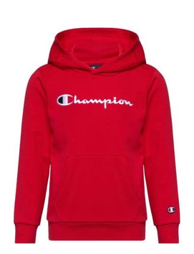 Hooded Sweatshirt Sport Sweat-shirts & Hoodies Hoodies Red Champion