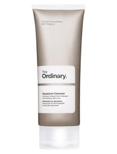 Squalane Cleanser Ansiktsrens Sminkefjerning Rens White The Ordinary