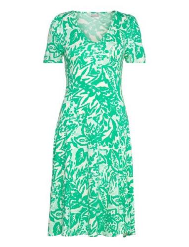 Frfedot 1 Dress Knelang Kjole Green Fransa