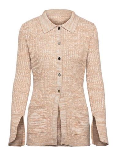 Funeo Tops Knitwear Cardigans Beige BOSS