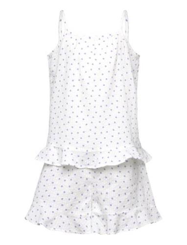 Pajama Camisole Pyjamas Sett White Lindex