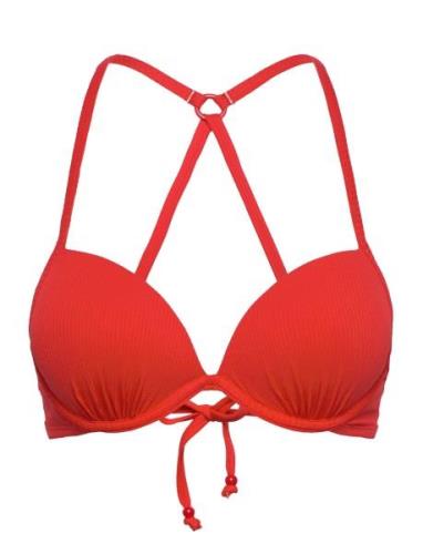 Aruana Rib Pp Swimwear Bikinis Bikini Tops Wired Bikinitops Orange Hun...