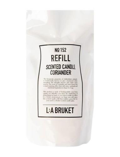 152 Refill Scented Candle Coriander Duftlys Nude L:a Bruket