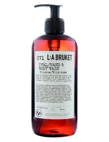 071 Hand & Body Wash Wild Rose Dusjkrem Nude L:a Bruket