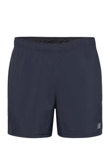 Core Run 5 Inch Short Sport Shorts Sport Shorts Blue New Balance