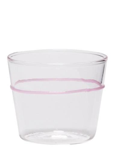 Orbit Drikkeglas Home Tableware Glass Drinking Glass Nude Hübsch