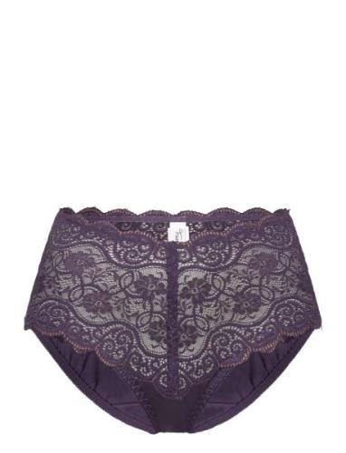 Amourette 300 Maxi X Lingerie Panties High Waisted Panties Purple Triu...