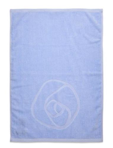 Towel 45X65Cm Home Textiles Bathroom Textiles Towels Blue Rosemunde