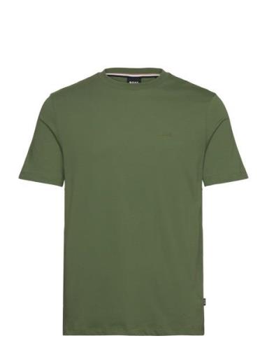 Thompson 01 Tops T-shirts Short-sleeved Green BOSS