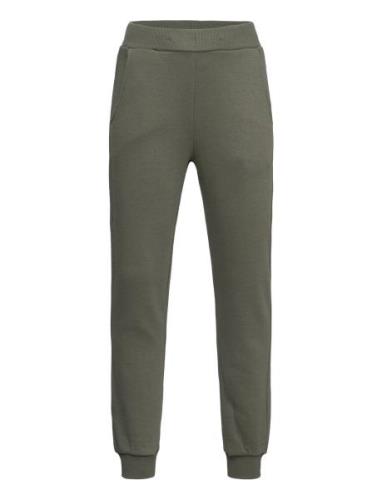 Trousers Basic Bottoms Sweatpants Green Lindex