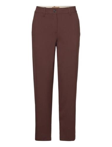 Sc-Gilli Bottoms Trousers Suitpants Brown Soyaconcept