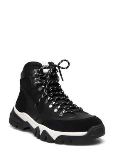 Chester_Halb_Ltcorny Høye Sneakers Black BOSS