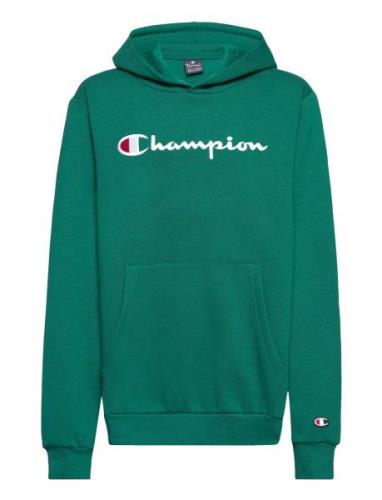 Hooded Sweatshirt Sport Sweat-shirts & Hoodies Hoodies Green Champion