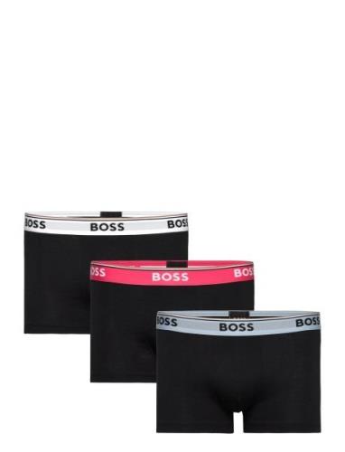 Trunk 3P Power Boksershorts Black BOSS