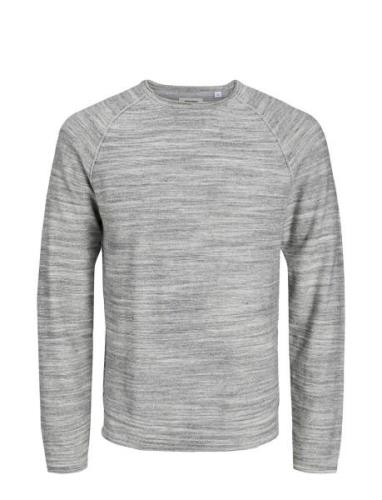 Jwhunion Knit Crew Neck Tops Knitwear Round Necks Grey Jack & J S