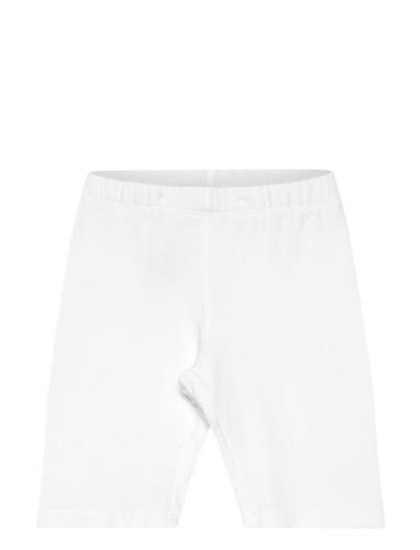 Biker Leggings Solid Bottoms Shorts White Lindex