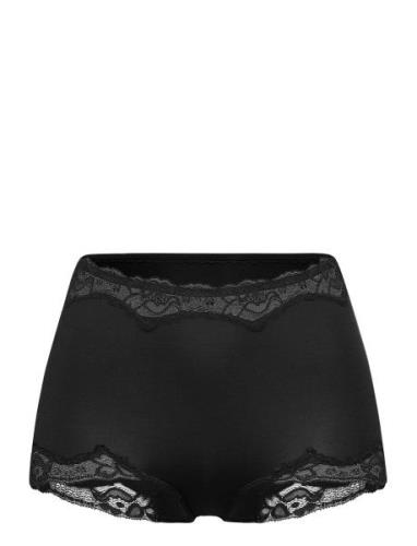 Secrets Lace Mx Black Lingerie Panties High Waisted Panties Black Hunk...