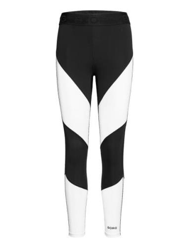 Regular Block Tights W Borg W Borg Sport Running-training Tights Black...