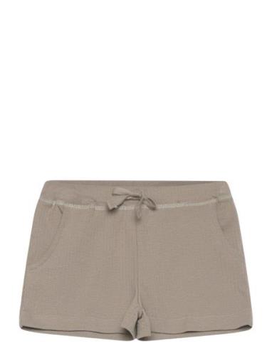 Rib Jersey Shorts Bottoms Shorts Beige Copenhagen Colors