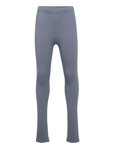 Leggings Basic Brushed Inside Bottoms Leggings Blue Lindex