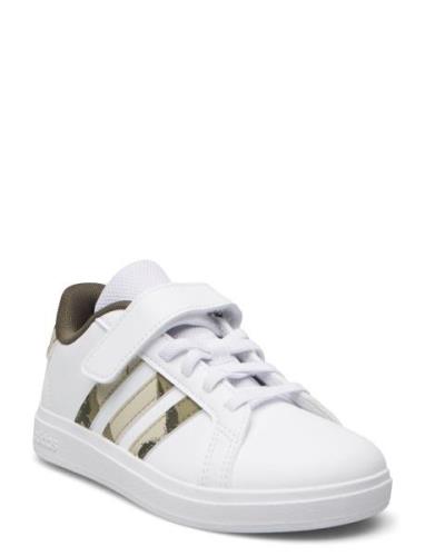 Grand Court 2.0 El C Lave Sneakers White Adidas Sportswear