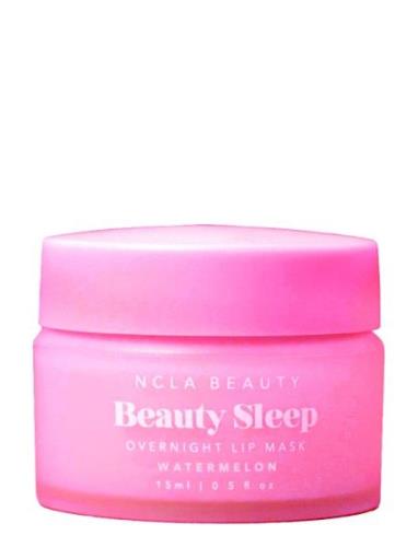 Beauty Sleep Lip Mask - Watermelon Leppebehandling Red NCLA Beauty