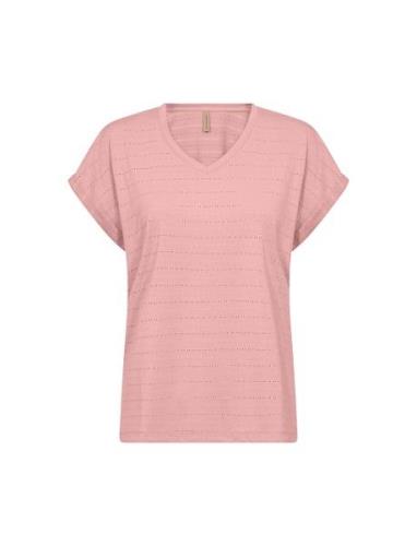 Sc-Fadime Tops T-shirts & Tops Short-sleeved Pink Soyaconcept