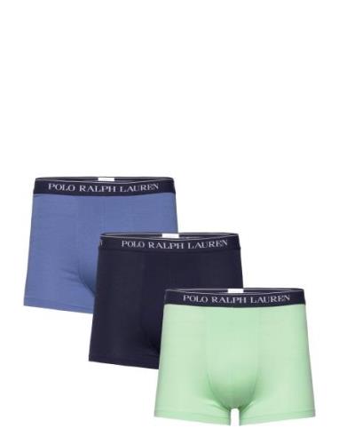 Classic Stretch-Cotton Trunk 3-Pack Boksershorts Navy Polo Ralph Laure...