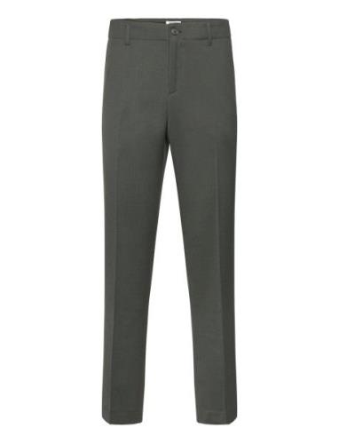 Elastic Waist Tailored Trouser Bottoms Trousers Formal Green Filippa K