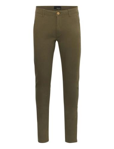 Bhnatan Pants Bottoms Trousers Chinos Green Blend