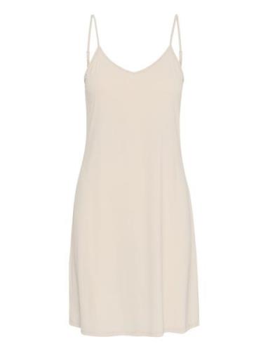 Crlissandra Underdress Nattkjole Beige Cream