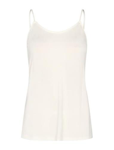 Lr-Caro Tops T-shirts & Tops Sleeveless White Levete Room