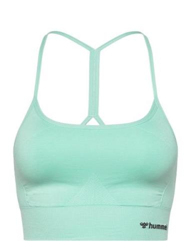 Hmltiffy Seamless Sports Top Sport Bras & Tops Sports Bras - All Blue ...