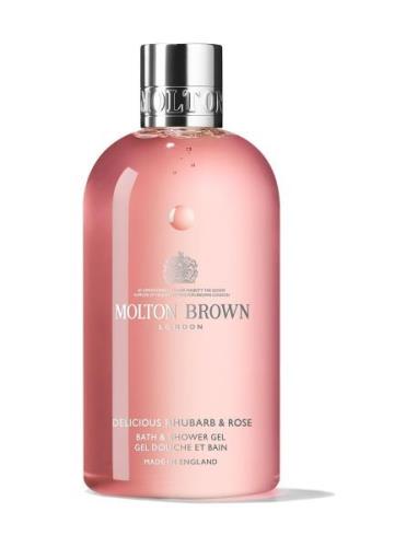 Delicious Rhubarb & Rose Bath & Shower Gel Dusjkrem Nude Molton Brown