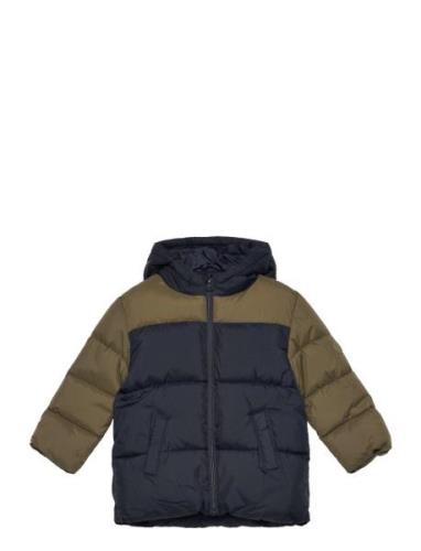 Quilted Jacket Fôret Jakke Multi/patterned Mango