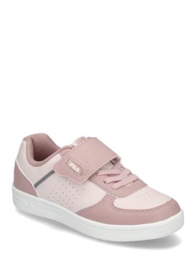 C. Court Cb Velcro Kids Lave Sneakers Pink FILA