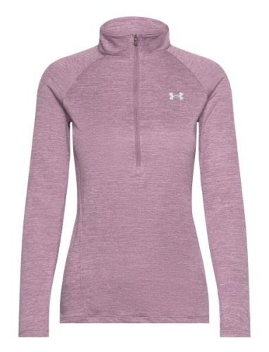 Tech 1/2 Zip - Twist Sport T-shirts & Tops Long-sleeved Purple Under A...