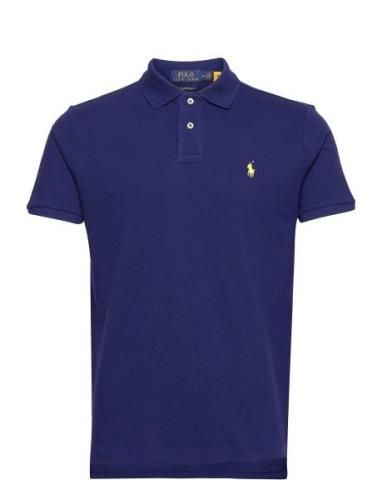 The Iconic Mesh Polo Shirt Designers Polos Short-sleeved Blue Polo Ral...