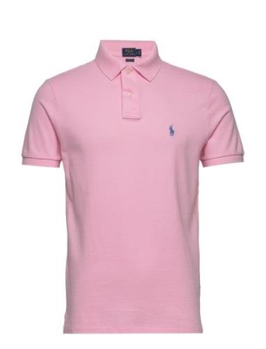 The Iconic Mesh Polo Shirt Designers Polos Short-sleeved Pink Polo Ral...