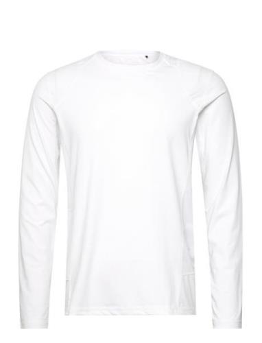 Adv Essence Ls Tee M Sport T-shirts Long-sleeved White Craft