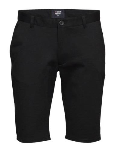 Ponte Shorts Bottoms Shorts Chinos Shorts Black Denim Project