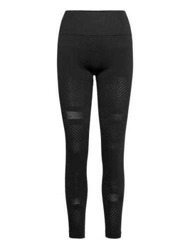 Essential Block Seamless High Waist Tights Sport Running-training Tigh...