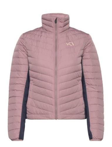 Eva Down Jacket Sport Jackets Padded Jacket Pink Kari Traa