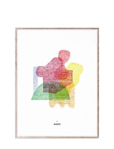 Abstract 02 - 30X40 Home Kids Decor Posters & Frames Posters White MAD...