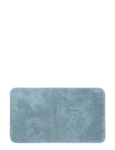 Waves Bath Mat 60X100 Cm Home Textiles Rugs & Carpets Bath Rugs Blue C...