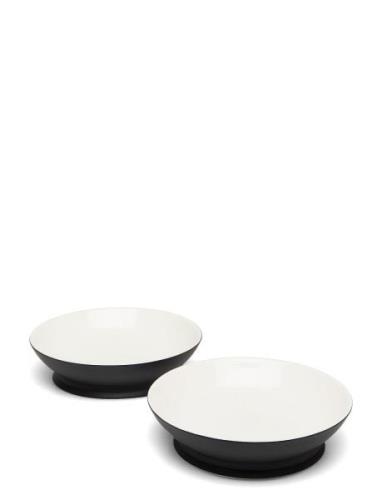 Soup Bowl Ra Set/2 Home Tableware Plates Deep Plates Black Serax