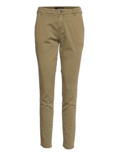 Ivy-Karmey Chino Bottoms Trousers Chinos Beige IVY Copenhagen